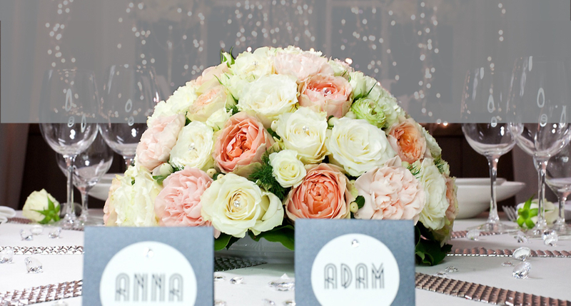 Alma Florist's Wroclaw wedding flower arrangements